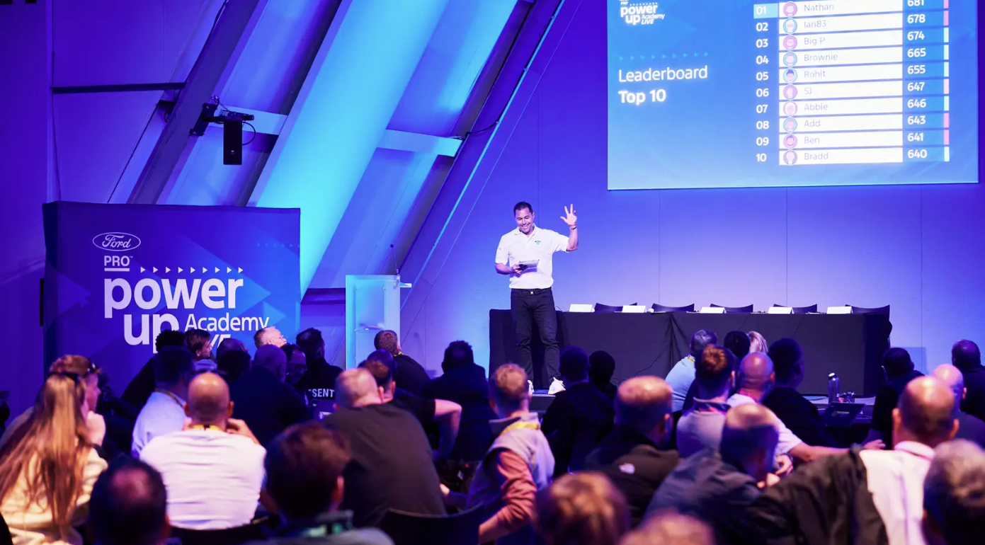 Ford of Europe - Ford Pro Power Up Academy Live case study